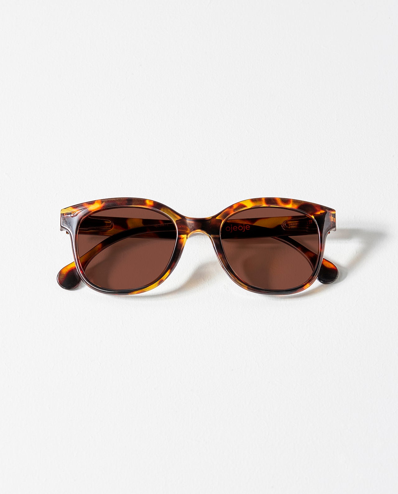 solbriller med styrke firkantede og stilfuldt design tortoise
