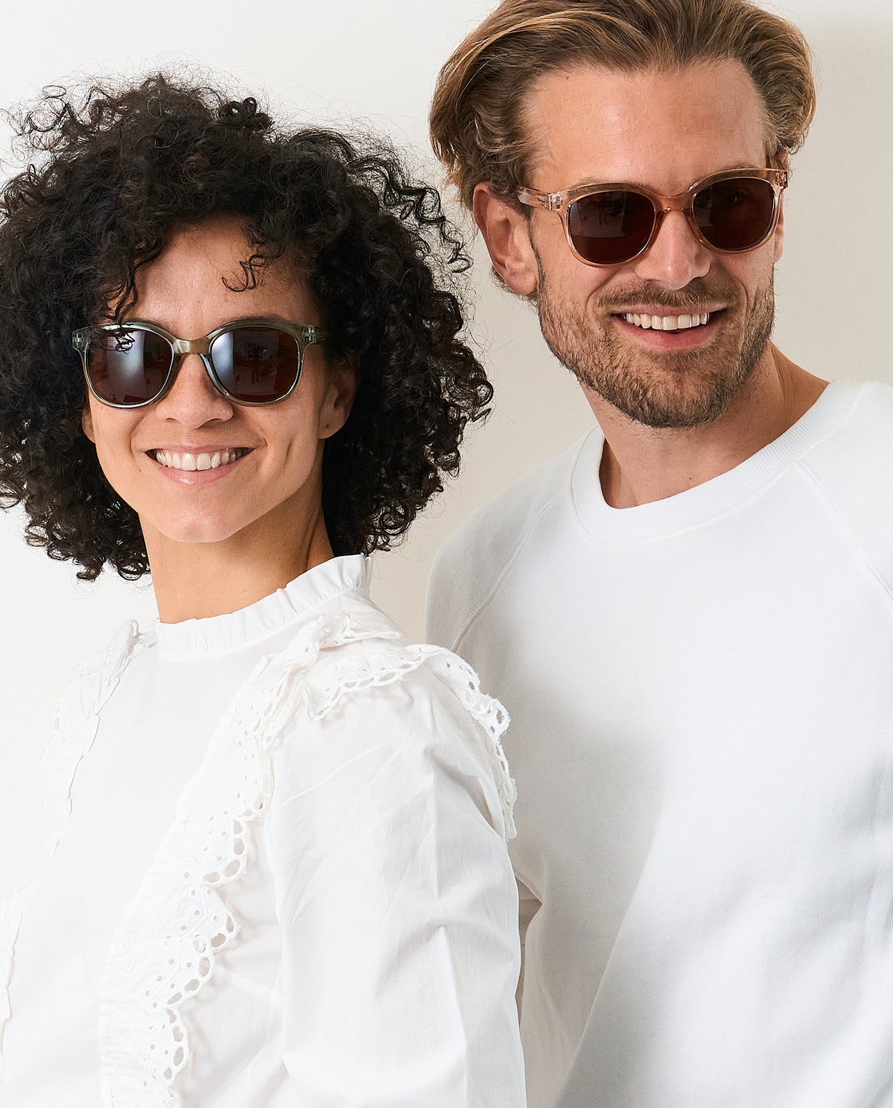 solbriller med styrke firkantede og stilfuldt design sort