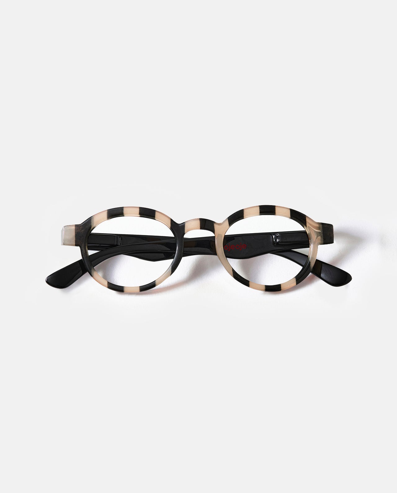 OjeOje K Glasögon utan styrka - zebra/svart