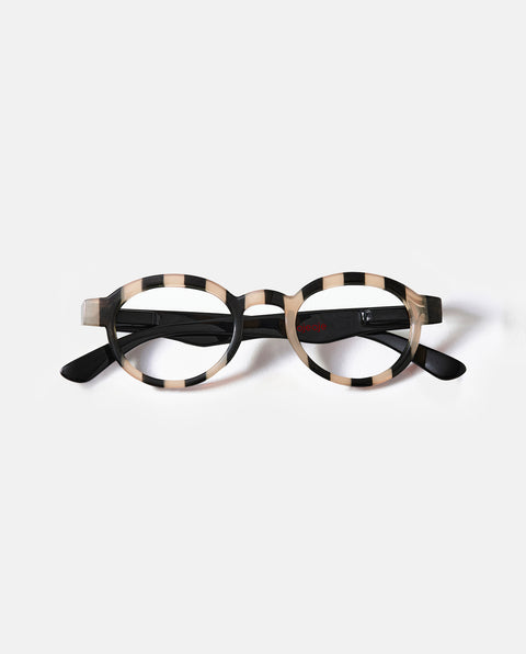 OjeOje K Glasögon utan styrka - zebra/svart